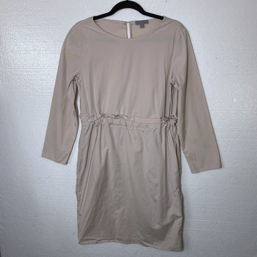 COS Beige Midi Dress